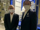 岩倉市長が新築の岩倉ライスセンターを視察されました