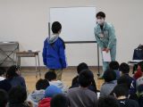 犬山市立楽田小学校「米作りのかかえる問題について」講話